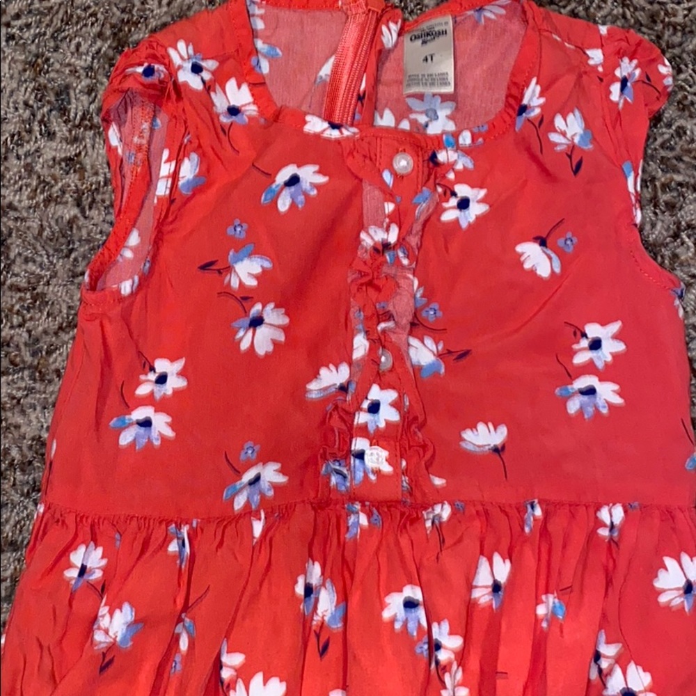 Osh Kosh 4T Floral Dress